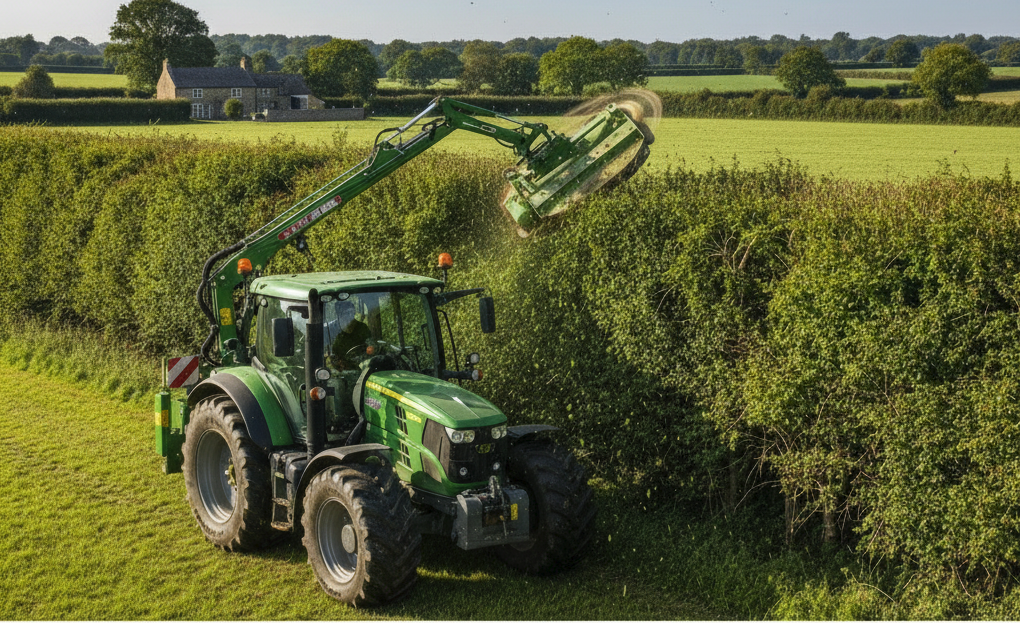 L’entretien des haies avec un tracteur : efficacité et performance pour les professionnels